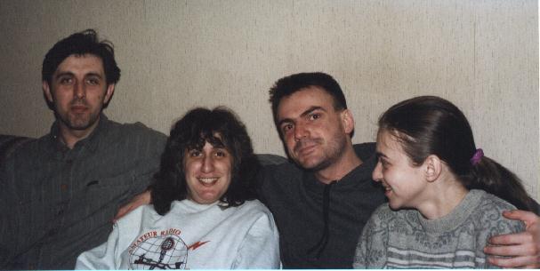 Friends meet in Sarajevo